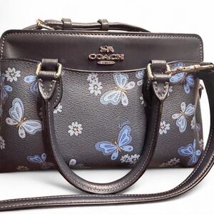 This bag is the Coach Darcie Carryall with Butterfly Print (Style No. CH212).